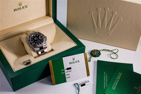 rolex watch with box